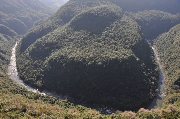 O belo canyon da Ferradura, em Canela - RS
